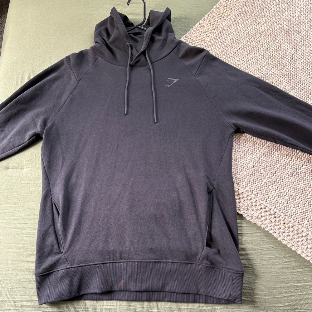 Black Gymshark Workout Hoodie